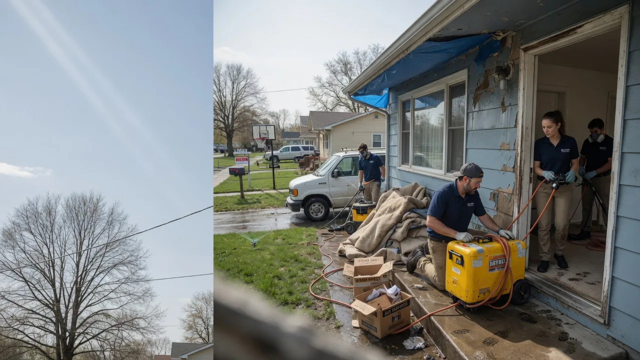 Basement Flood Cleanup in Montandon, PA near me